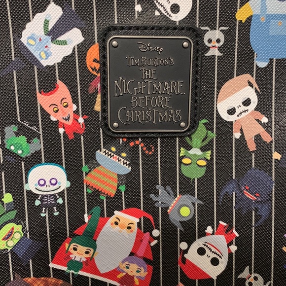 Disney Parks Loungefly Mini Backpack - The Nightmare Before Christmas - Picture 2 of 8